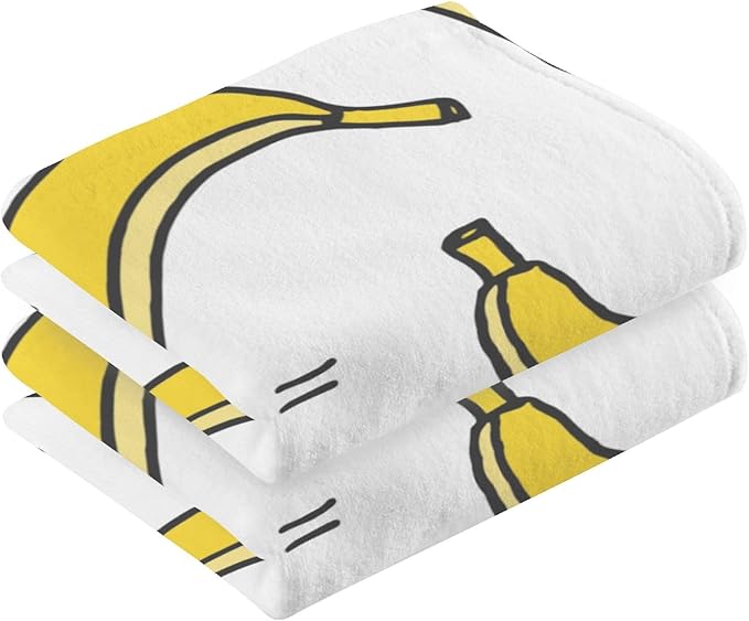 Banana-Style Beach Towel